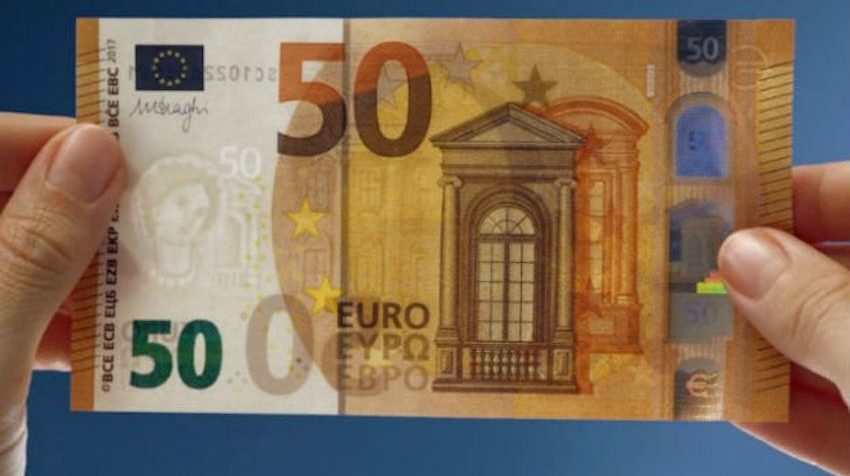 billetes de euro falsos
