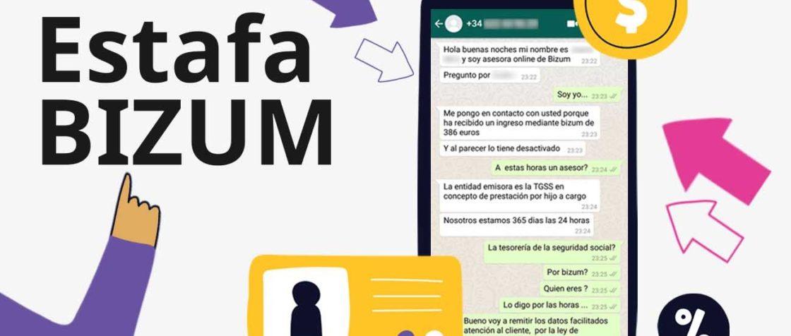 Estafa usando Bizum y WhatsApp